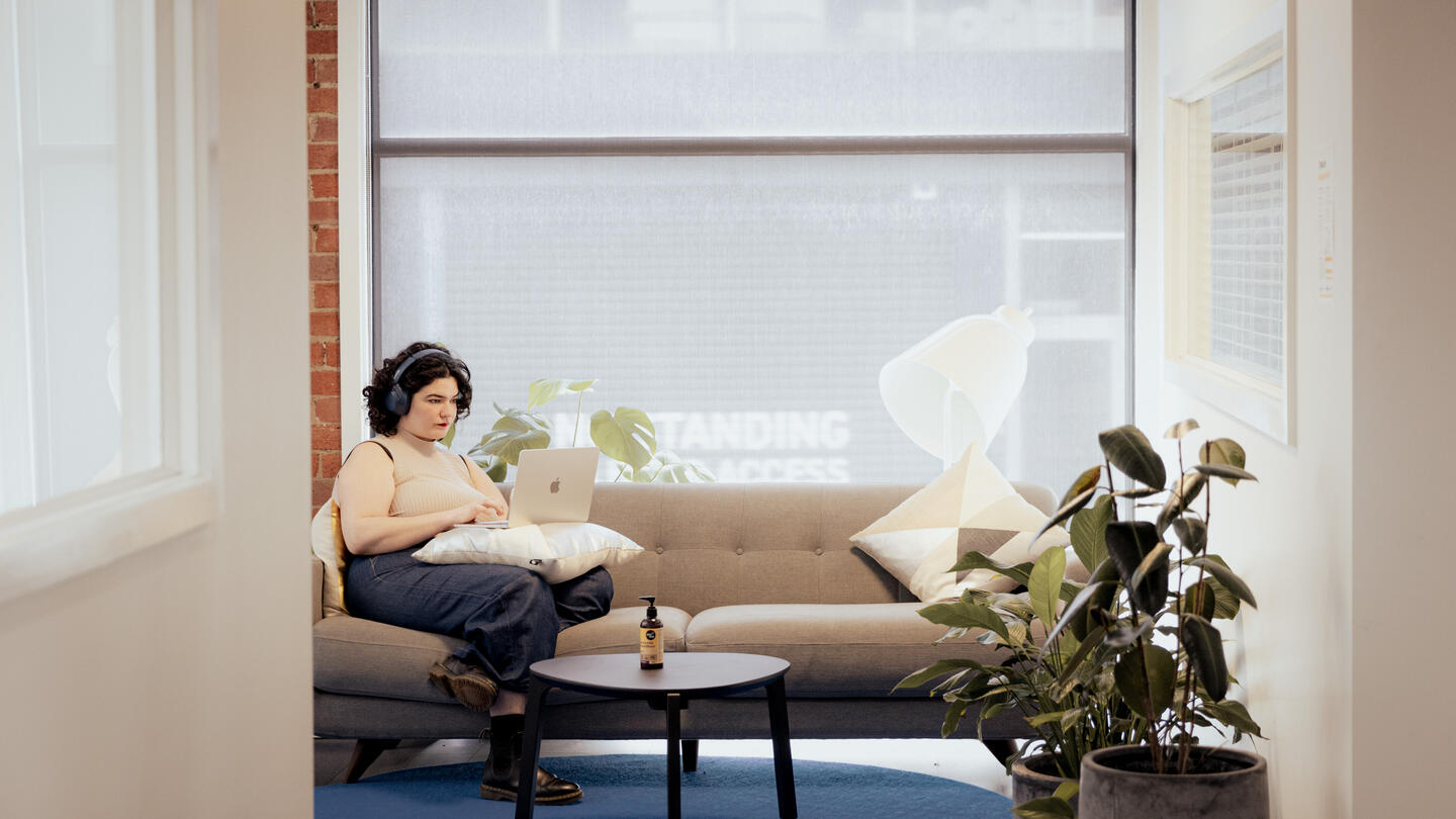 Gabby in Melbourne Office