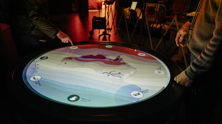 NMA - Great Southern Land, Interactive. Photography: Tim White
