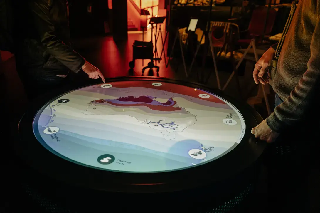 NMA - Great Southern Land, Interactive. Photography: Tim White