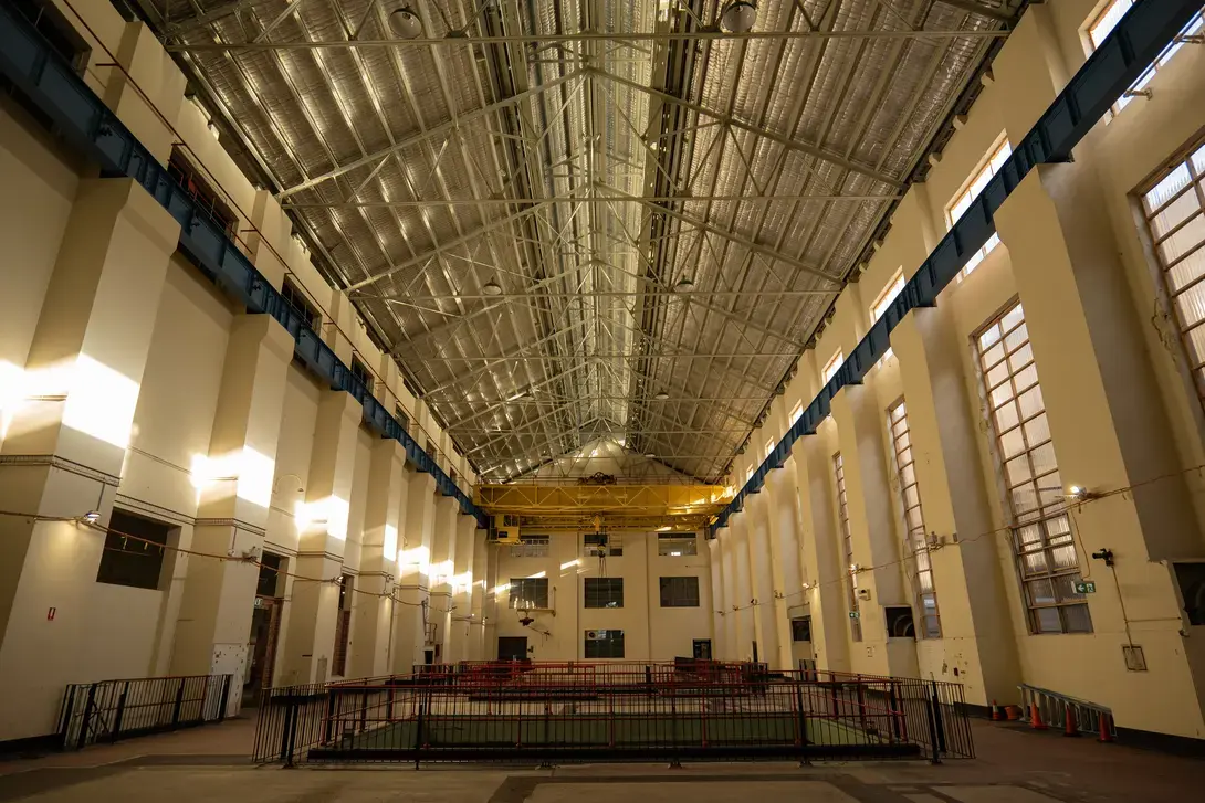 Interior photo of White Bay Power Station